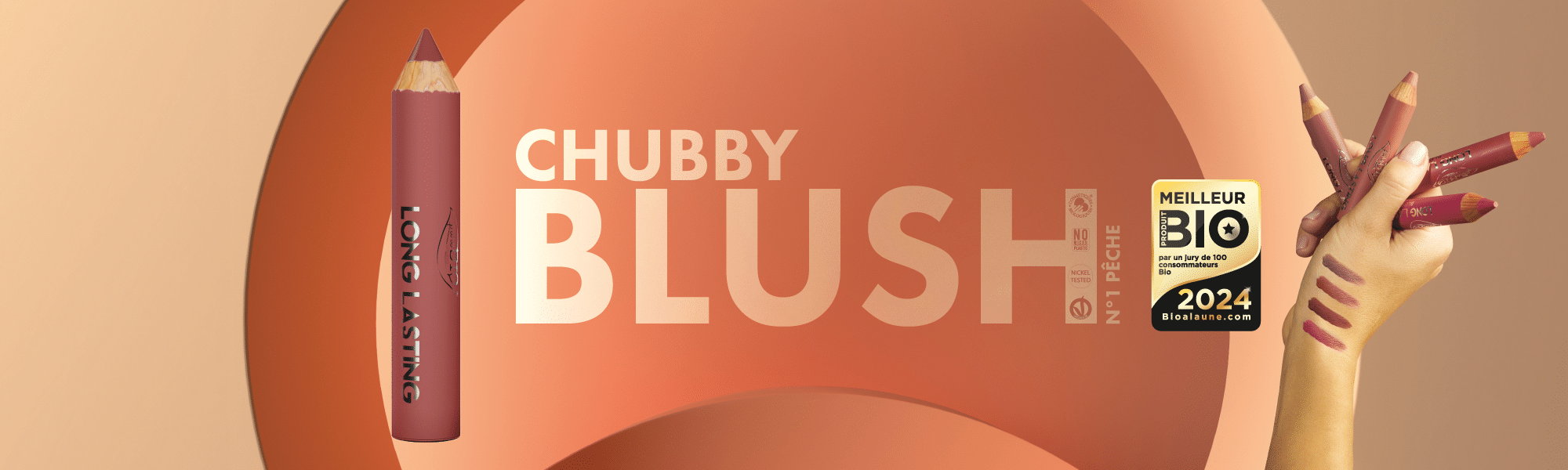 meilleur produit bio 2024 pour le chubby blush purobio