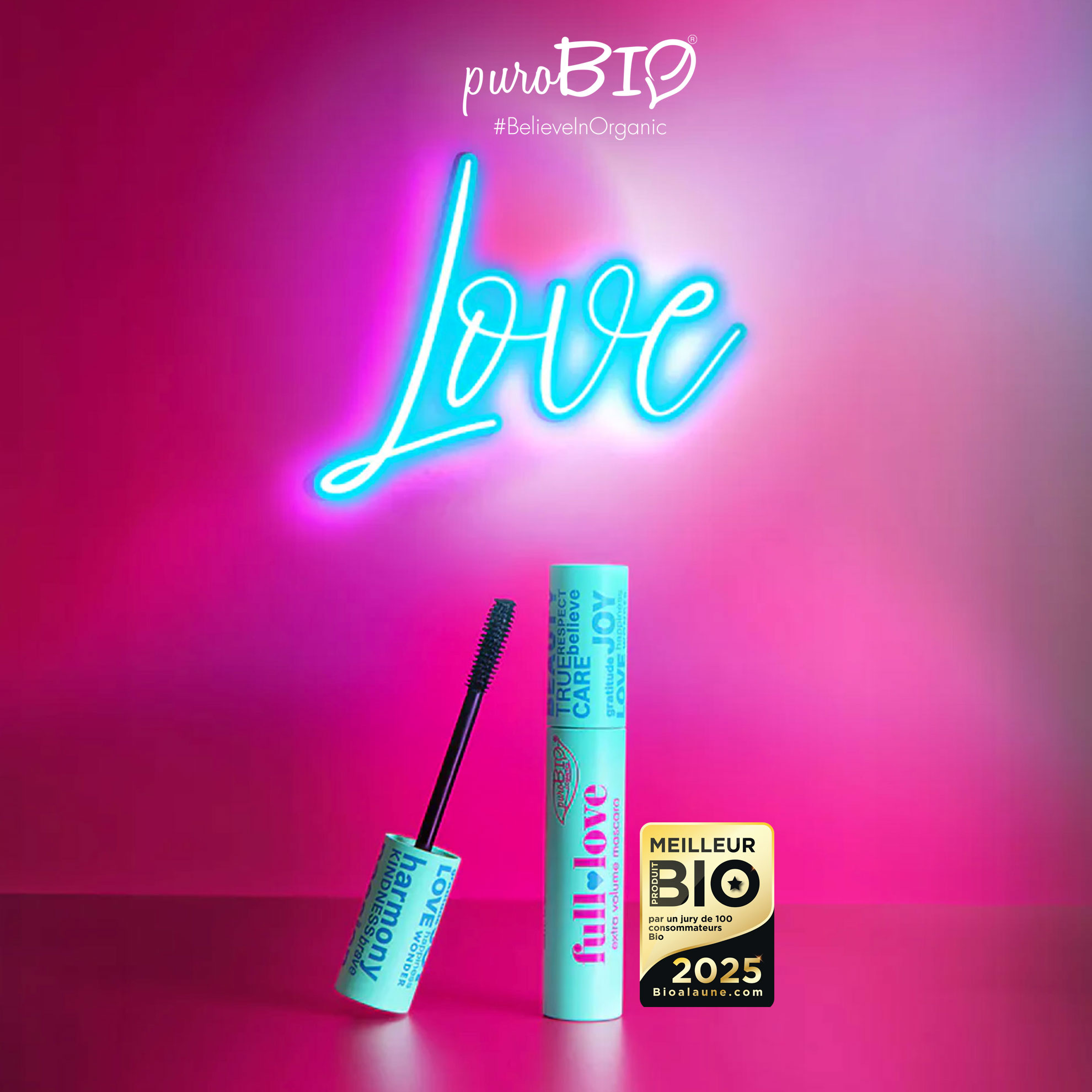 Mascara Full Love élu meilleur produit Bio 2025