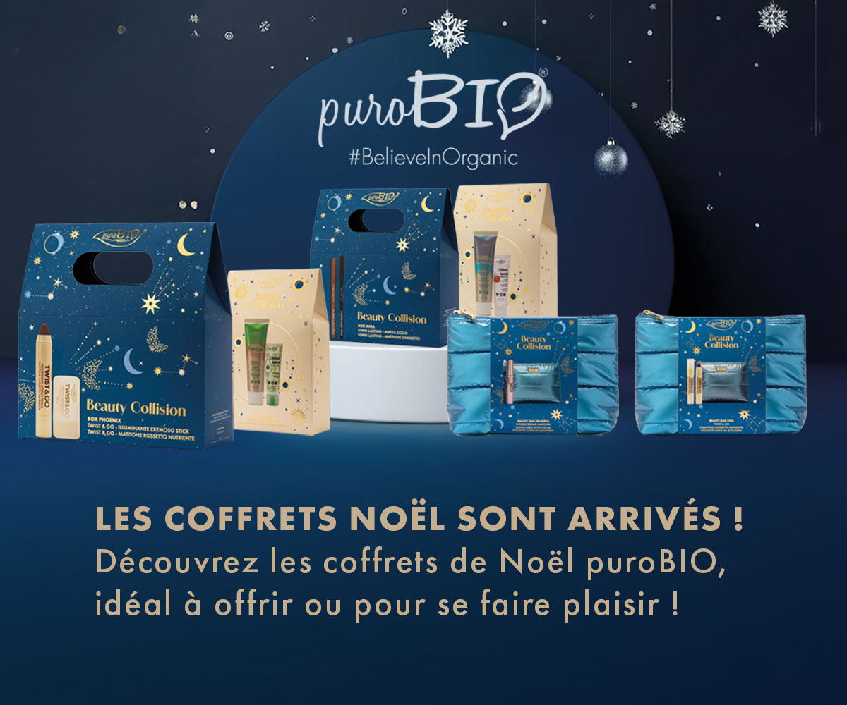 Les coffrets de Noël puroBIO sont arrivés !